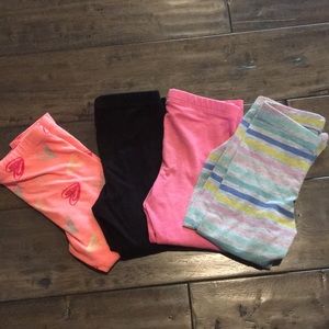 4 pair Cat & Jack leggings sz 2T